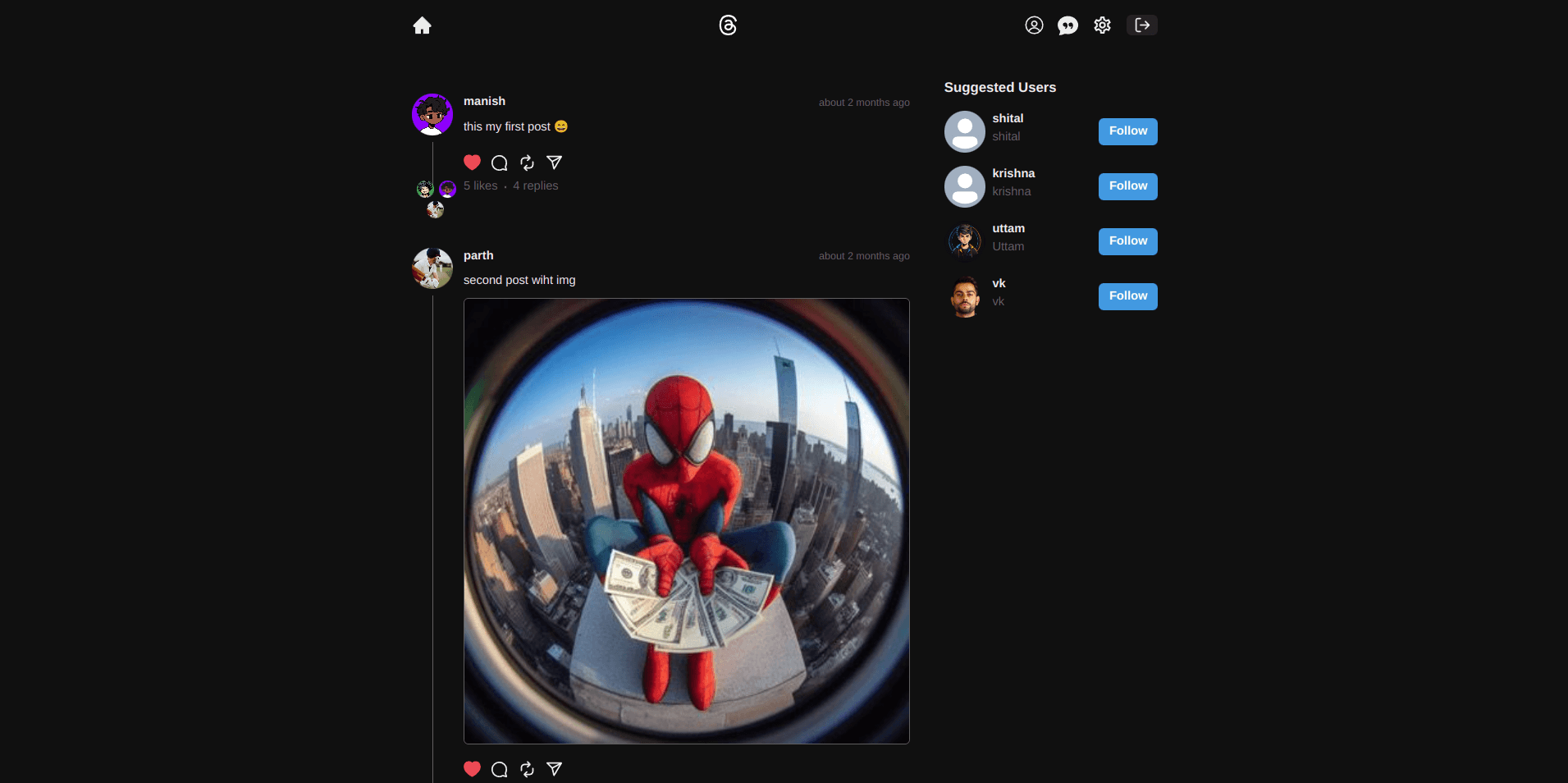 Image of LinkUp - A Modern Social Media App
